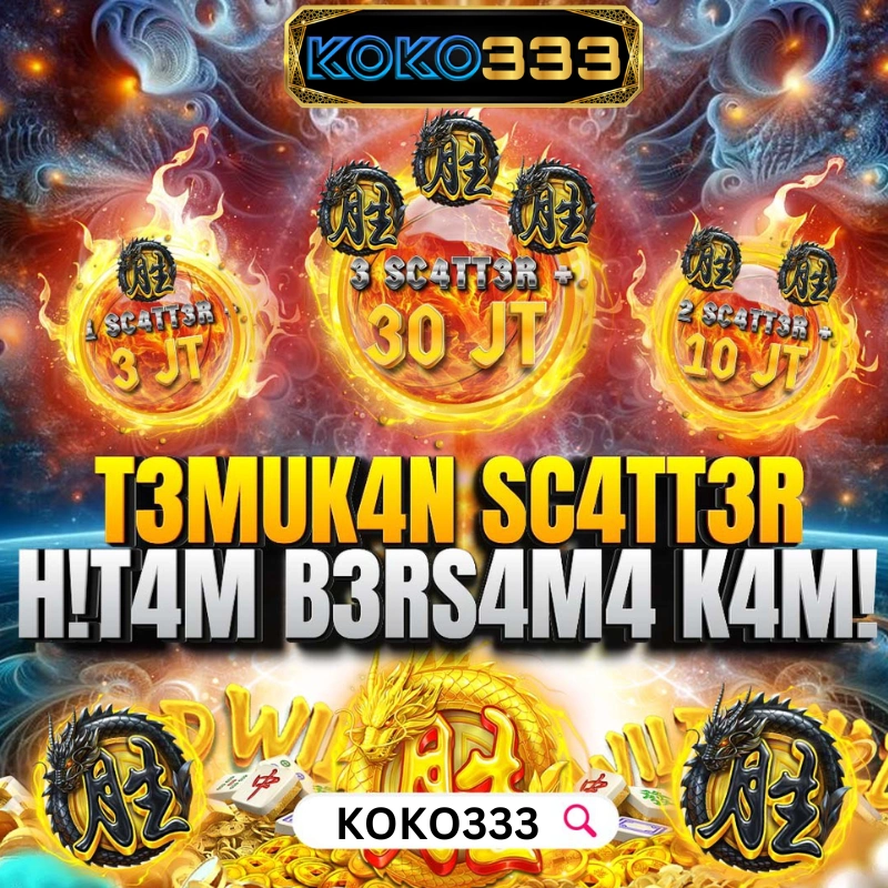 KOKO333 & Situs Wild Bounty Showdown KOKO 333 Hadirkan Scatter Emas Malam Ini Jamin Gampang Konek